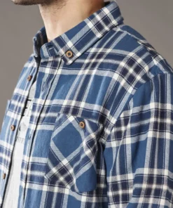 Just Another Fisherman FLANAGAN FLANNEL - TEAL CHECK Apparel