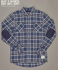 Just Another Fisherman FLANAGAN FLANNEL - TEAL CHECK Apparel