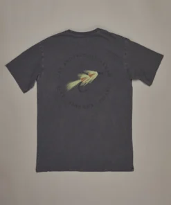 Just Another Fisherman Apparel FLY TEE - AGED BLACK