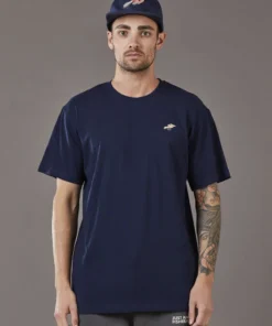 Just Another Fisherman Apparel FLY CHEST TEE - NAVY