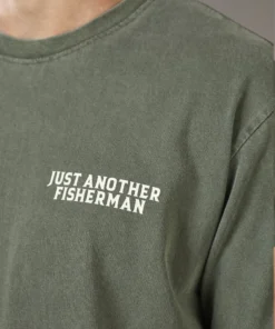 Just Another Fisherman Apparel GLOBAL ANGLER TEE - FOREST GREEN
