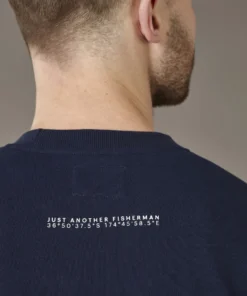 Just Another Fisherman Apparel GPS CREW - NAVY
