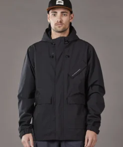 Just Another Fisherman HARBOURAGE JACKET 2.0 - BLACK Apparel