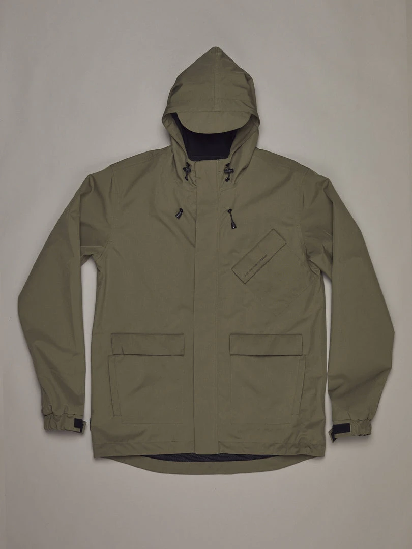 Just Another Fisherman HARBOURAGE JACKET 2.0 - KHAKI 3 Just Another Fisherman HARBOURAGE JACKET 2.0 - KHAKI