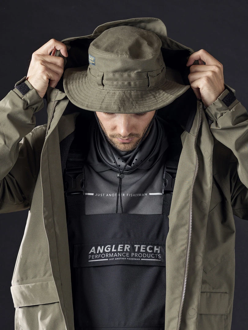 Just Another Fisherman HARBOURAGE JACKET 2.0 - KHAKI 4 Just Another Fisherman HARBOURAGE JACKET 2.0 - KHAKI