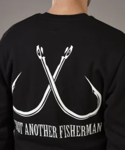 Just Another Fisherman Apparel HOOK CREW - BLACK