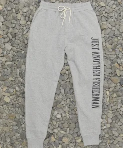 Just Another Fisherman HOOK TRACKIES - GREY MARLE
