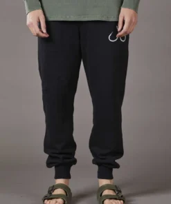 Just Another Fisherman HOOK TRACKPANTS - BLACK Apparel