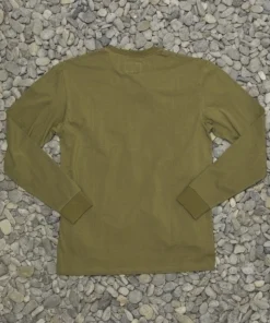 Just Another Fisherman Apparel IN GANNETS WE TRUST LS TEE - OLIVE