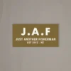 Just Another Fisherman J.A.F STICKER - BROWN Apparel