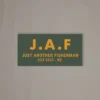 Just Another Fisherman Apparel J.A.F STICKER - KHAKI