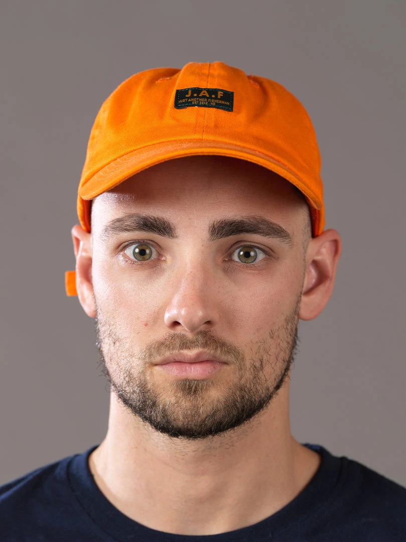 Just Another Fisherman J.A.F CAP - ORANGE Apparel 5 Just Another Fisherman J.A.F CAP - ORANGE Apparel