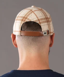 Just Another Fisherman LANDING CHECK CAP - LIGHT/DARK BROWN CHECK 9 Just Another Fisherman LANDING CHECK CAP - LIGHT/DARK BROWN CHECK