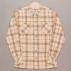 Just Another Fisherman LANDING CHECK JACKET - SAND/RUST 2 Just Another Fisherman LANDING CHECK JACKET - SAND/RUST