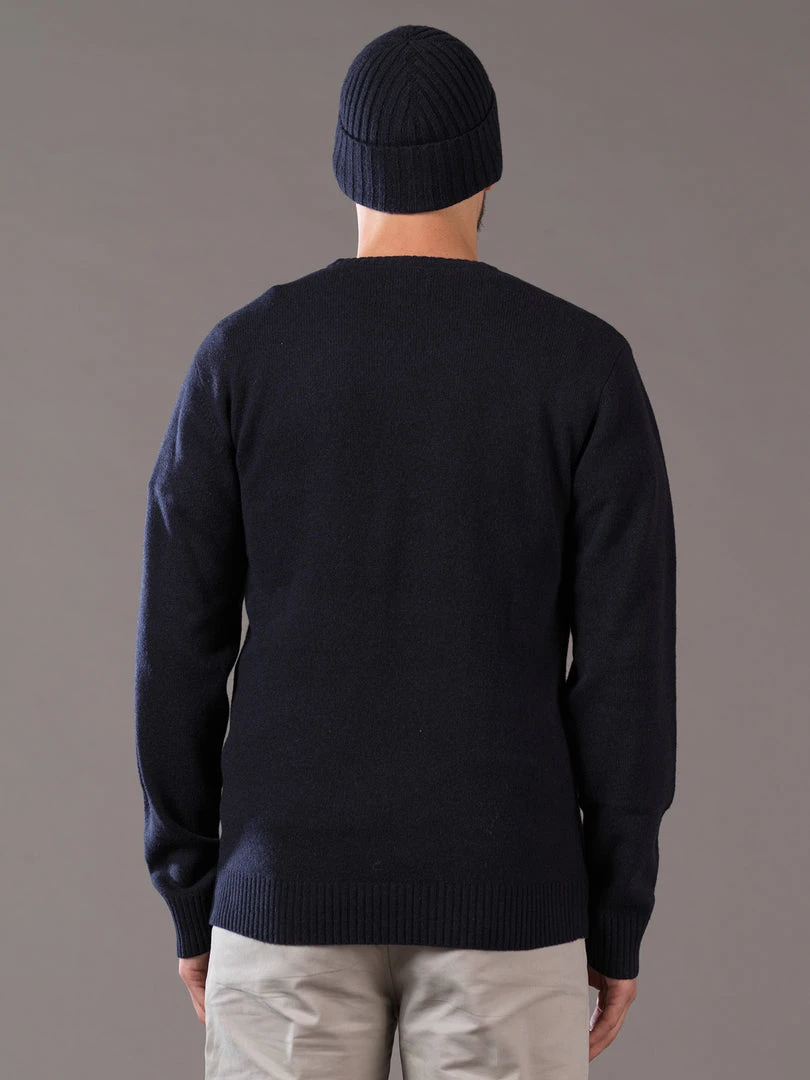 Just Another Fisherman MERINO SEA CREW - NAUTICAL BLACK 5 Just Another Fisherman MERINO SEA CREW - NAUTICAL BLACK