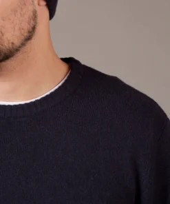 Just Another Fisherman MERINO SEA CREW - NAUTICAL BLACK 10 Just Another Fisherman MERINO SEA CREW - NAUTICAL BLACK