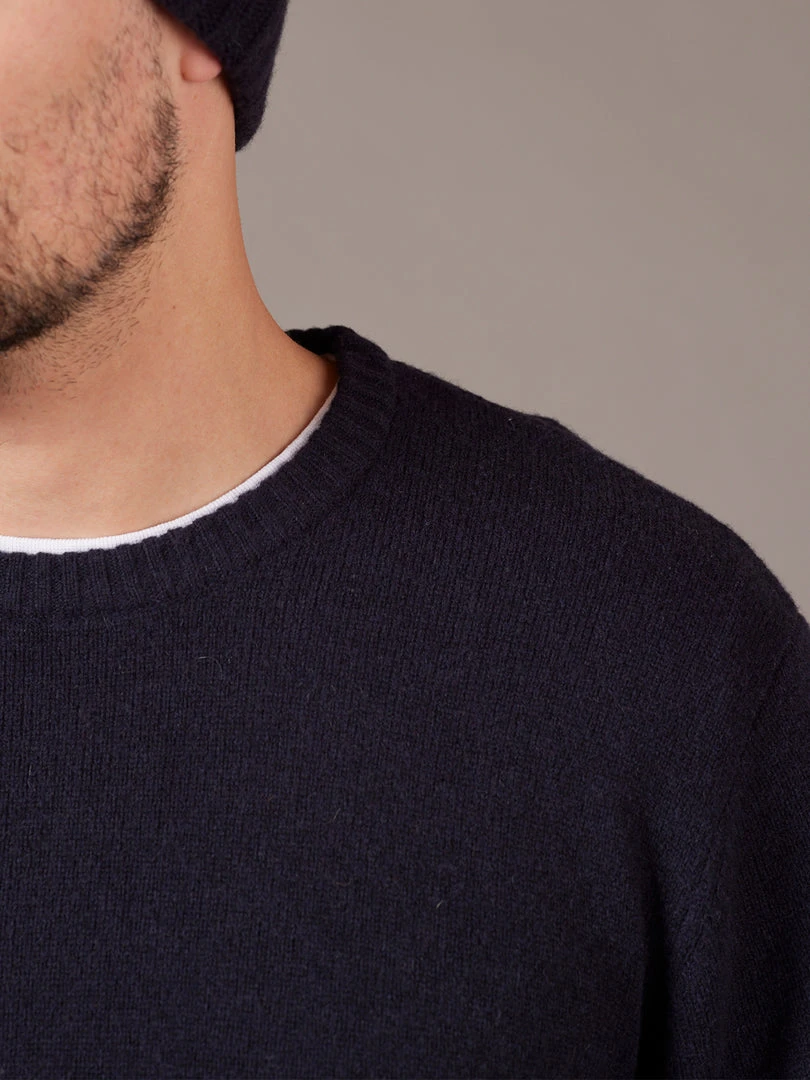 Just Another Fisherman MERINO SEA CREW - NAUTICAL BLACK 6 Just Another Fisherman MERINO SEA CREW - NAUTICAL BLACK