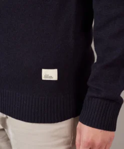 Just Another Fisherman MERINO SEA CREW - NAUTICAL BLACK 11 Just Another Fisherman MERINO SEA CREW - NAUTICAL BLACK