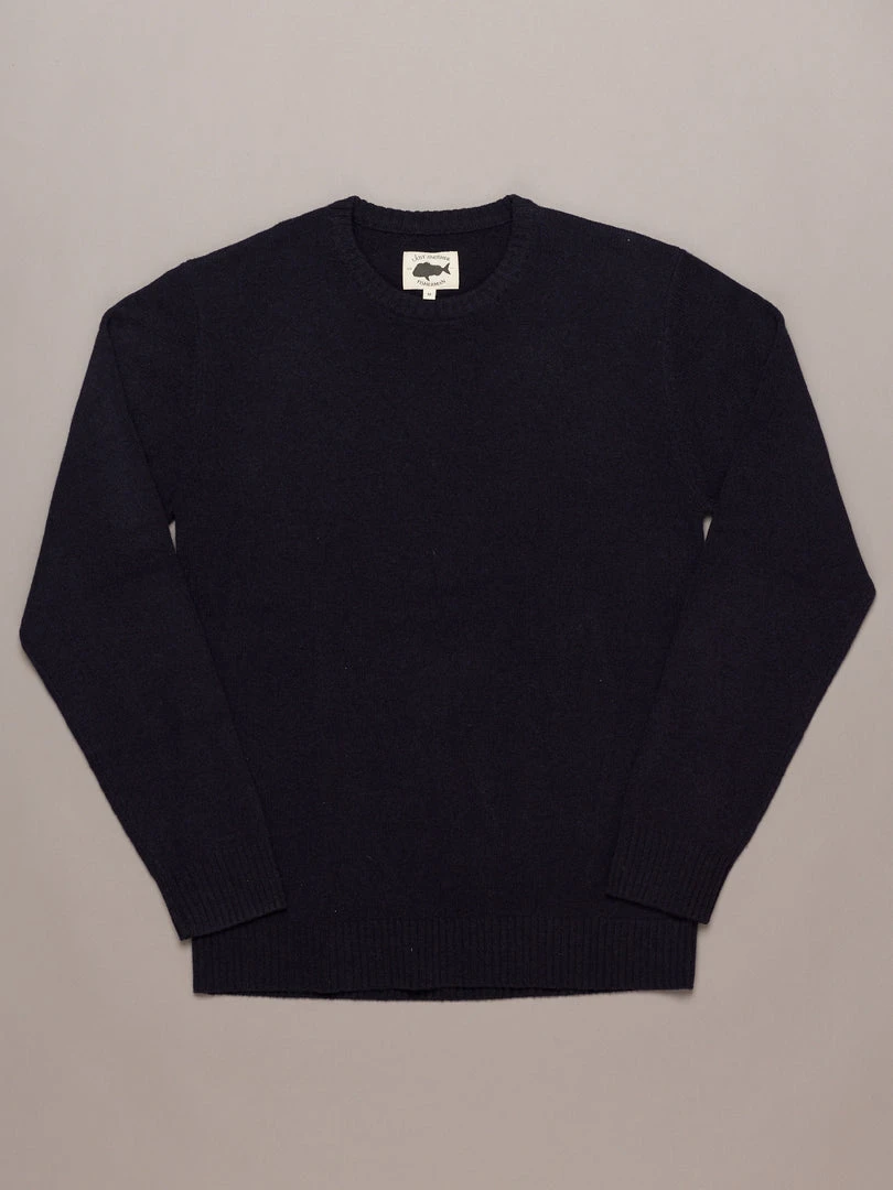 Just Another Fisherman MERINO SEA CREW - NAUTICAL BLACK 3 Just Another Fisherman MERINO SEA CREW - NAUTICAL BLACK