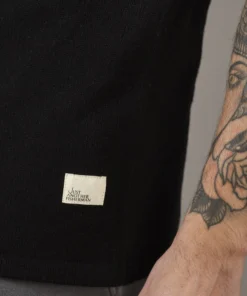 Just Another Fisherman Apparel MERINO SEA TEE - BLACK