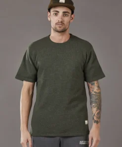 Just Another Fisherman MERINO SEA TEE - KHAKI Apparel
