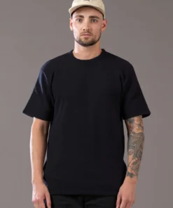Just Another Fisherman MERINO SEA TEE - NAUTICAL BLACK