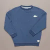 Just Another Fisherman Apparel MINI STAMP CREW - OVERDYED MIDNIGHT NAVY