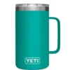 Drinkware & Coffee YETI RAMBLER 24 OZ MUG - AQUIFER BLUE