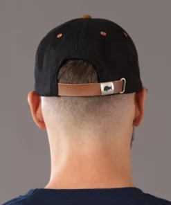 Just Another Fisherman OLD SEA DOG CAP - BLACK/BROWN