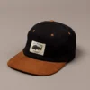 Just Another Fisherman OLD SEA DOG CAP - BLACK/BROWN