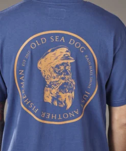 Just Another Fisherman OLD SEA DOG TEE - DEEP BLUE Apparel