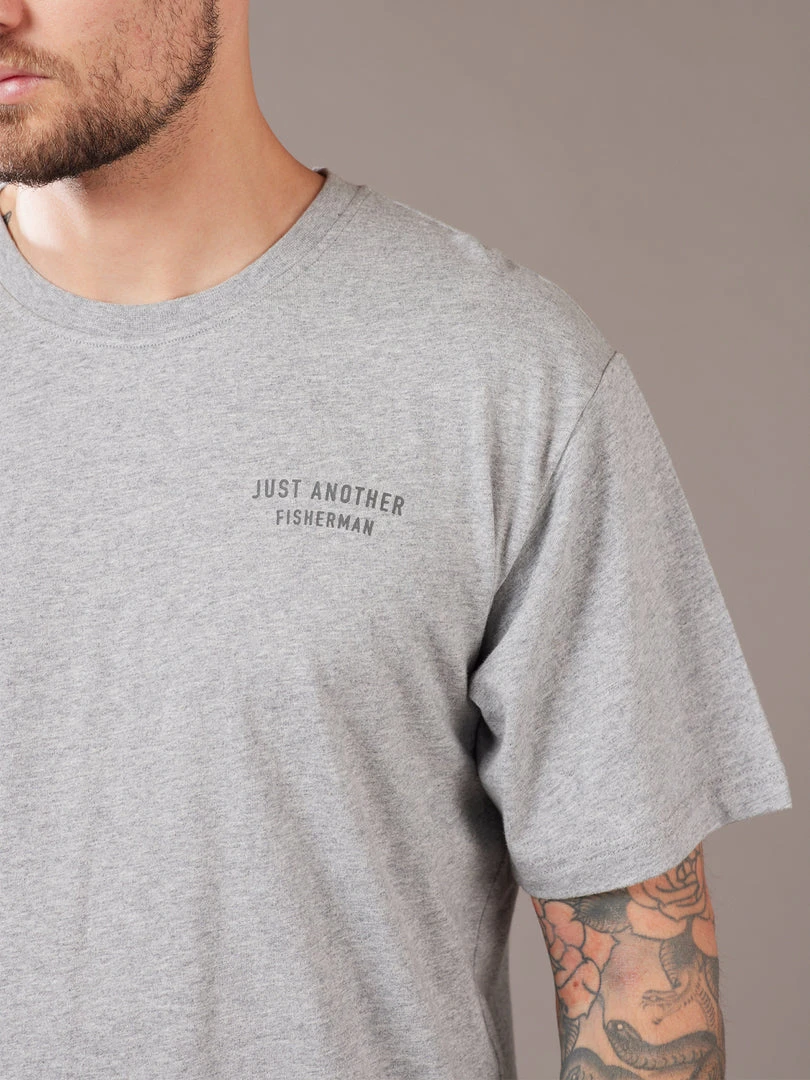 Just Another Fisherman Apparel OUTFITTERS TEE - GREY MARLE 9 Just Another Fisherman Apparel OUTFITTERS TEE - GREY MARLE