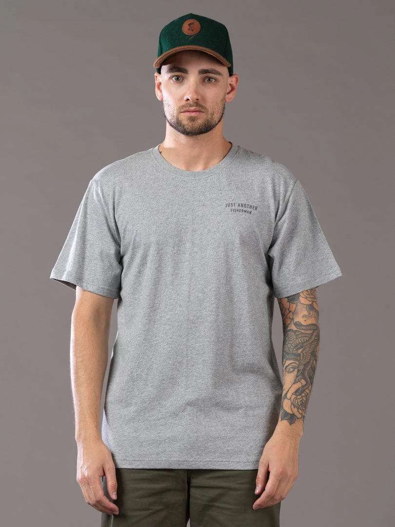 Just Another Fisherman Apparel OUTFITTERS TEE - GREY MARLE 6 Just Another Fisherman Apparel OUTFITTERS TEE - GREY MARLE