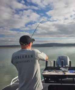 Just Another Fisherman Apparel OUTFITTERS TEE - GREY MARLE 12 Just Another Fisherman Apparel OUTFITTERS TEE - GREY MARLE