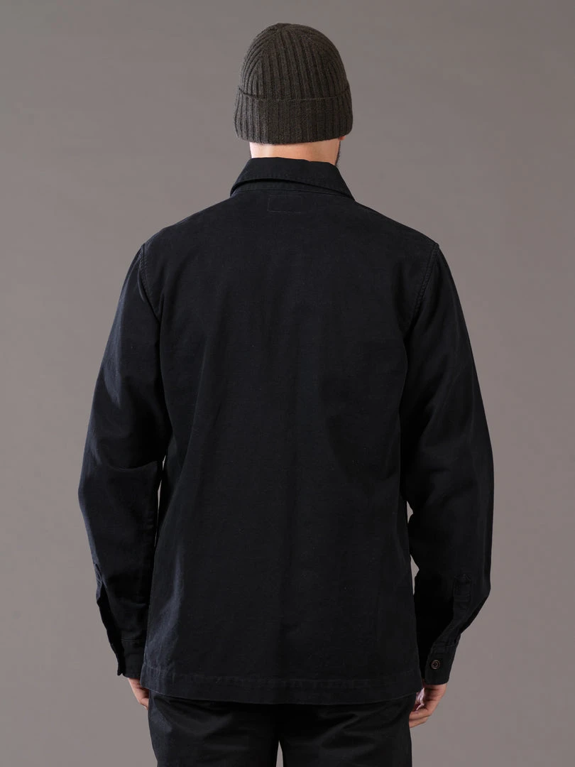 Just Another Fisherman RIGGER SHACKET - BLACK Apparel 5 Just Another Fisherman RIGGER SHACKET - BLACK Apparel