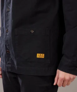 Just Another Fisherman RIGGER SHACKET - BLACK Apparel 13 Just Another Fisherman RIGGER SHACKET - BLACK Apparel