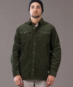 Just Another Fisherman RIPPLE SHIRT - OLIVE