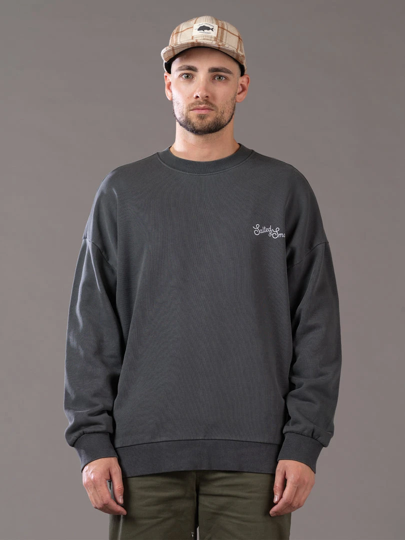 Just Another Fisherman Apparel SALTED CREW - AGED BLACK 5 Just Another Fisherman Apparel SALTED CREW - AGED BLACK