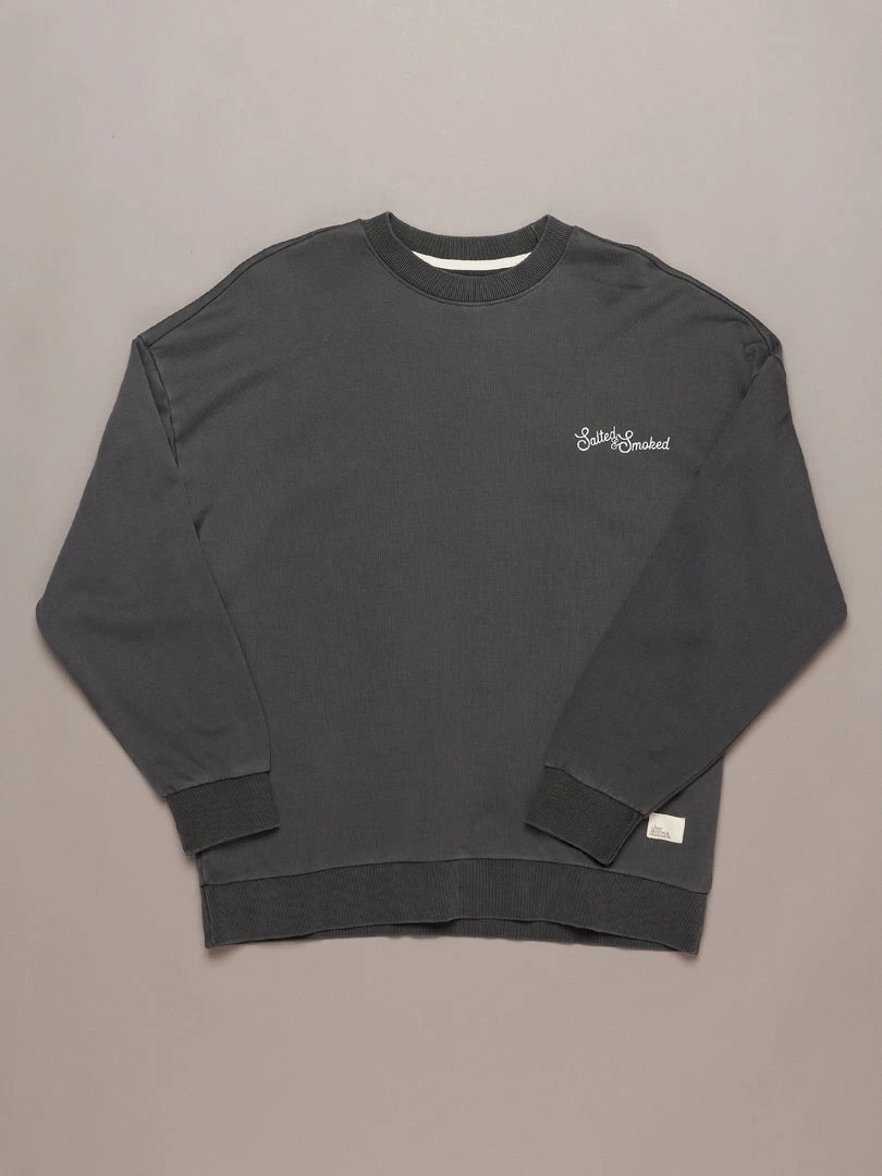 Just Another Fisherman Apparel SALTED CREW - AGED BLACK 3 Just Another Fisherman Apparel SALTED CREW - AGED BLACK