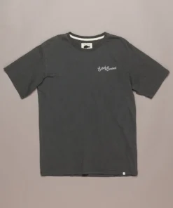 Just Another Fisherman SALTED & SMOKED TEE - AGED BLACK