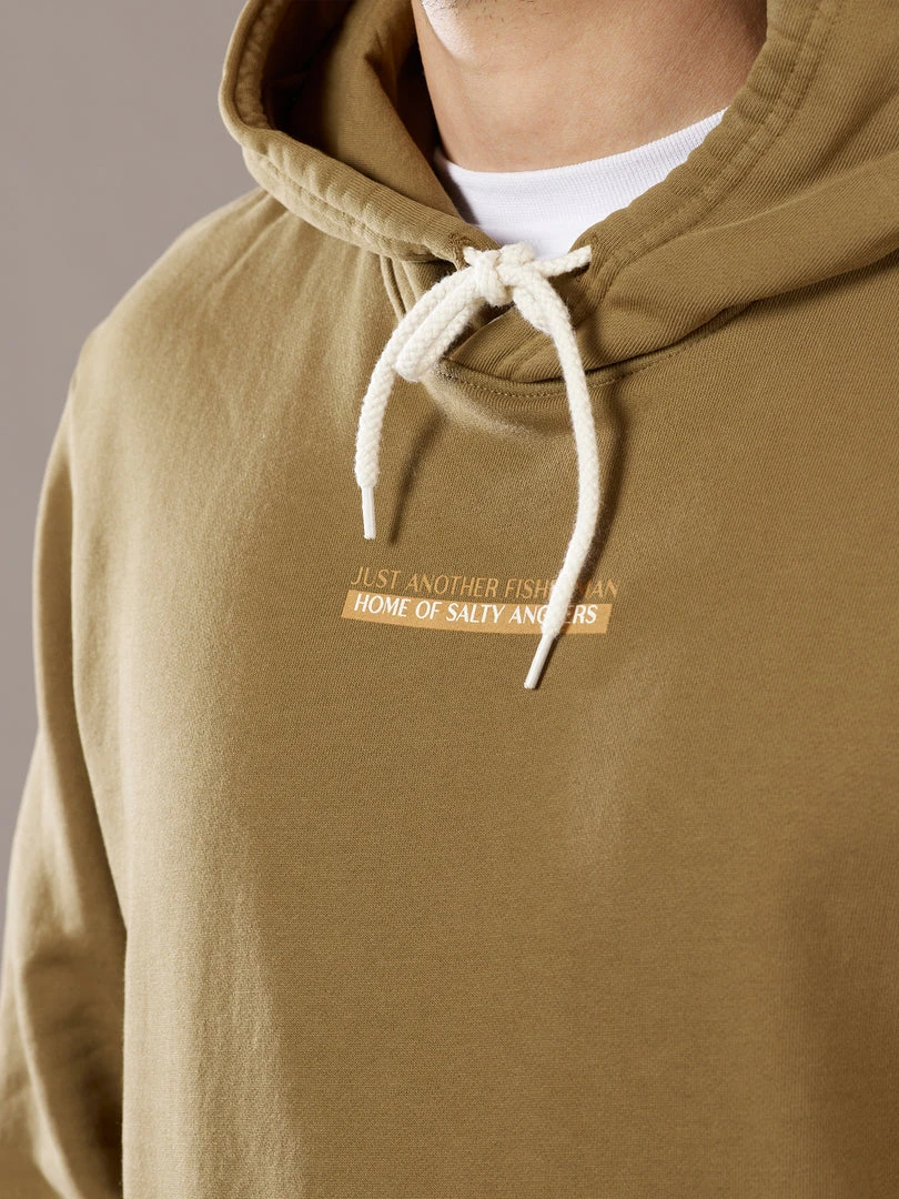 Just Another Fisherman SALTY ANGLER HOOD - MILITARY OLIVE 7 Just Another Fisherman SALTY ANGLER HOOD - MILITARY OLIVE