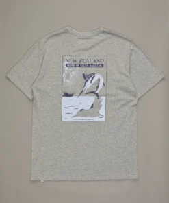 Just Another Fisherman Apparel SALTY ANGLER TEE - GREY MARLE
