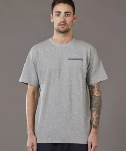 Just Another Fisherman Apparel SALTY ANGLER TEE - GREY MARLE