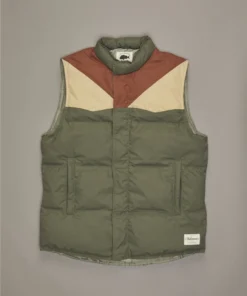 Just Another Fisherman SEA-LEVEL VEST - OLIVE/RUST/NATURAL Apparel