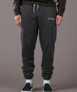 Just Another Fisherman SMOKED TRACKPANTS - AGED BLACK Apparel
