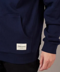 Just Another Fisherman Apparel SNAPPER LOGO HOOD - NAVY 14 Just Another Fisherman Apparel SNAPPER LOGO HOOD - NAVY