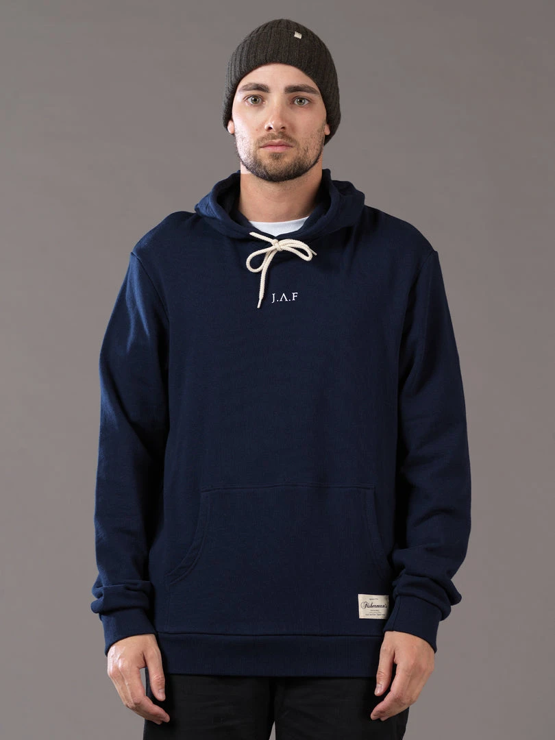 Just Another Fisherman Apparel SNAPPER LOGO HOOD - NAVY 5 Just Another Fisherman Apparel SNAPPER LOGO HOOD - NAVY