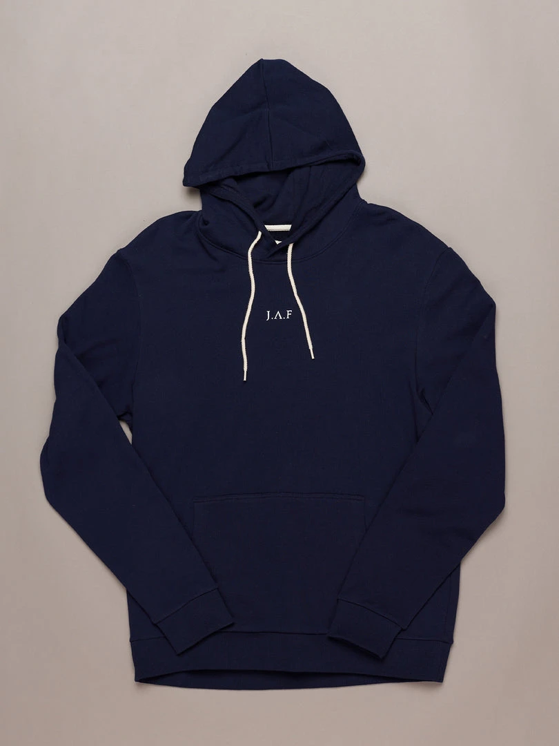 Just Another Fisherman Apparel SNAPPER LOGO HOOD - NAVY 3 Just Another Fisherman Apparel SNAPPER LOGO HOOD - NAVY