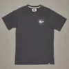 Just Another Fisherman SNAPPER LOGO TEE - AGED BLACK/WHITE