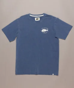 Just Another Fisherman SNAPPER LOGO TEE - OVERDYED MIDNIGHT NAVY